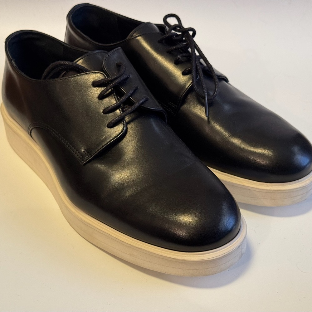 Generic Man x Public School AW2013 Men's Black Leather Shoes